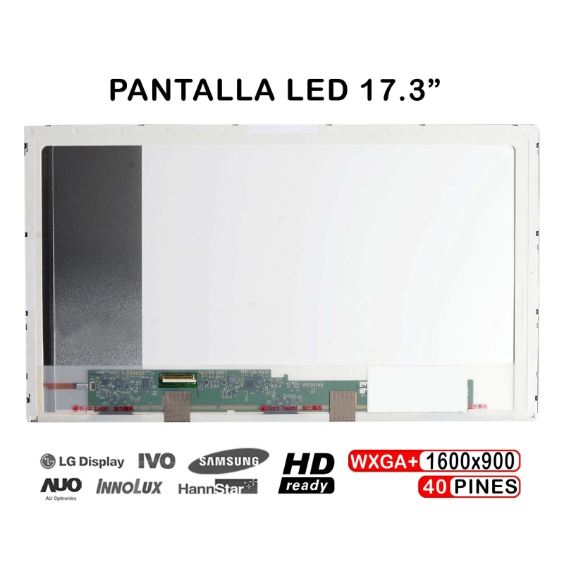 ECRÃ LED DE 17.3" PARA PORTATIL B173RW01 V.5