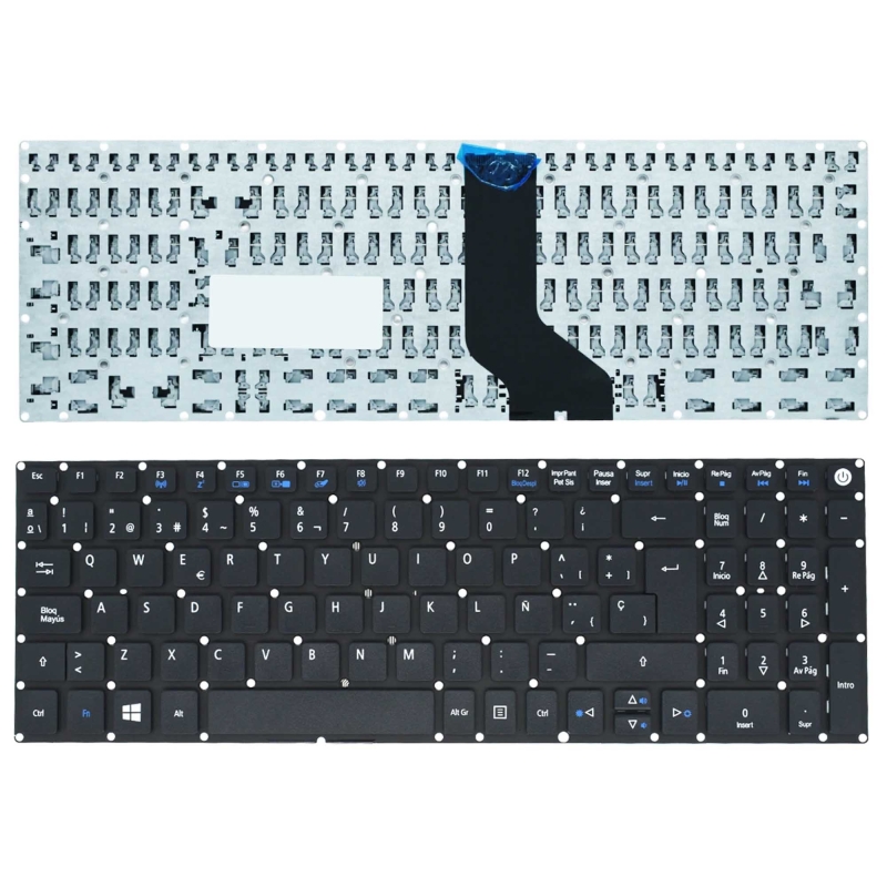 TECLADO PARA PORTATIL LENOVO X200, 42T3732, 42T3765, 27L00Y, MP-07B86LA, MP-90LA