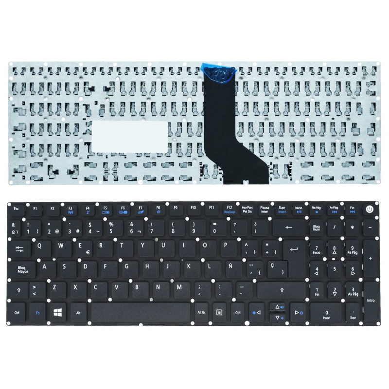 TECLADO PARA PORTATIL ACER ASPIRE E5-722 E5-772 V3-574G E5-573T E5-573 E5-573G E5-573T E5-532G 9Z.Nc3sw.10S Re1sw 0