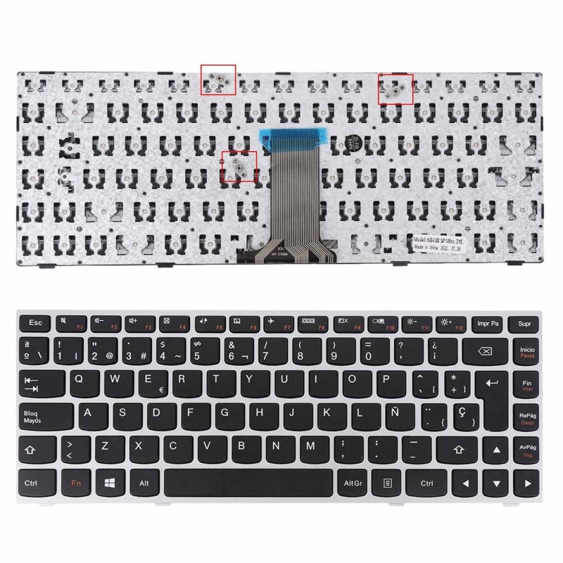 TECLADO PARA PORTATIL LENOVO G40-70 IDEAPAD FLEX 14