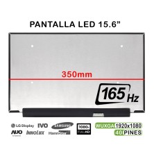 PANTALLA LED DE 15.6" PARA PORTÁTIL NV156FHM-NY8 FHD 165HZ 350MM 40 PINES