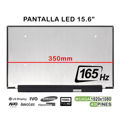 Schermo LED portatile da 15,6" NV156FHM-NY8 165Hz FHD 350mm