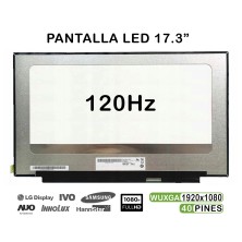 PANTALLA LED DE 17.3" PARA PORTÁTIL NV173FHM-NX1 1920X1080 120HZ 40 PINES