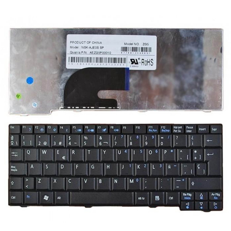 TECLADO PARA PORTATIL ACER ASPIRE ONE KAV60 D250 D150