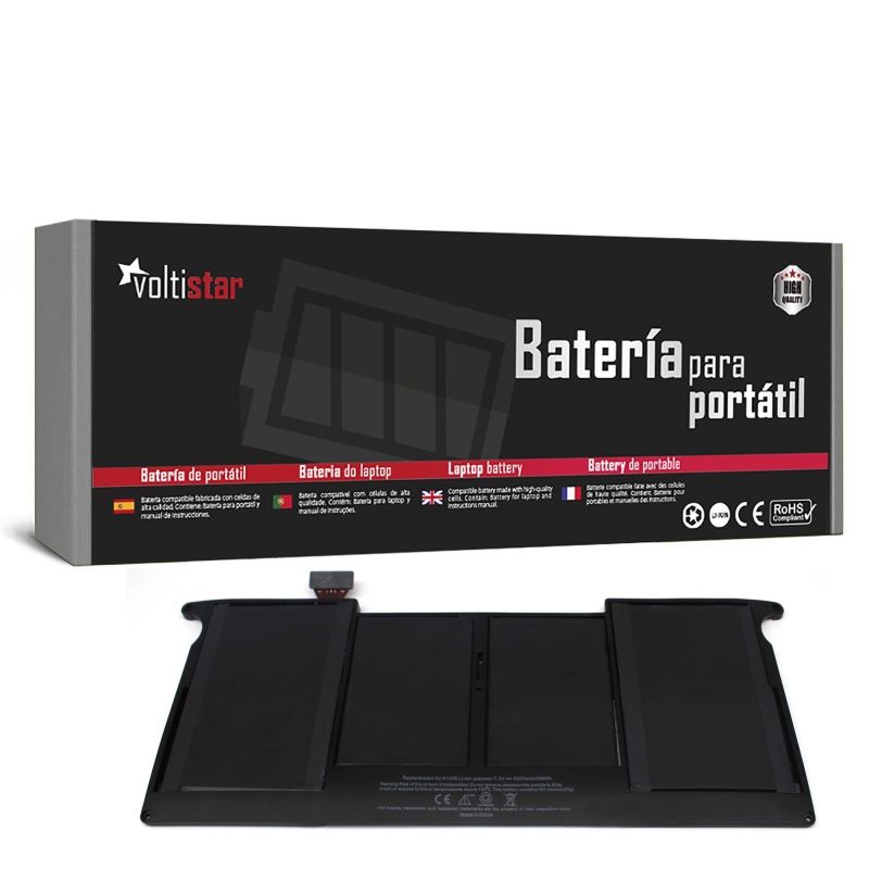 Batteria per Macbook 11" A1370, A1406, Bh302Ll/A, Mc968Ll/A