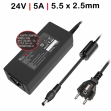 Caricabatterie 24v 5.0a 120w 5,5mm*2,5mm. Qualità e prezzo
