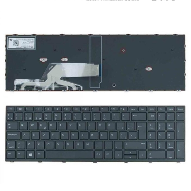 TECLADO PARA PORTÁTIL HP PROBOOK 450 G5 455 G5 470 G5 NEGRO CON MARCO