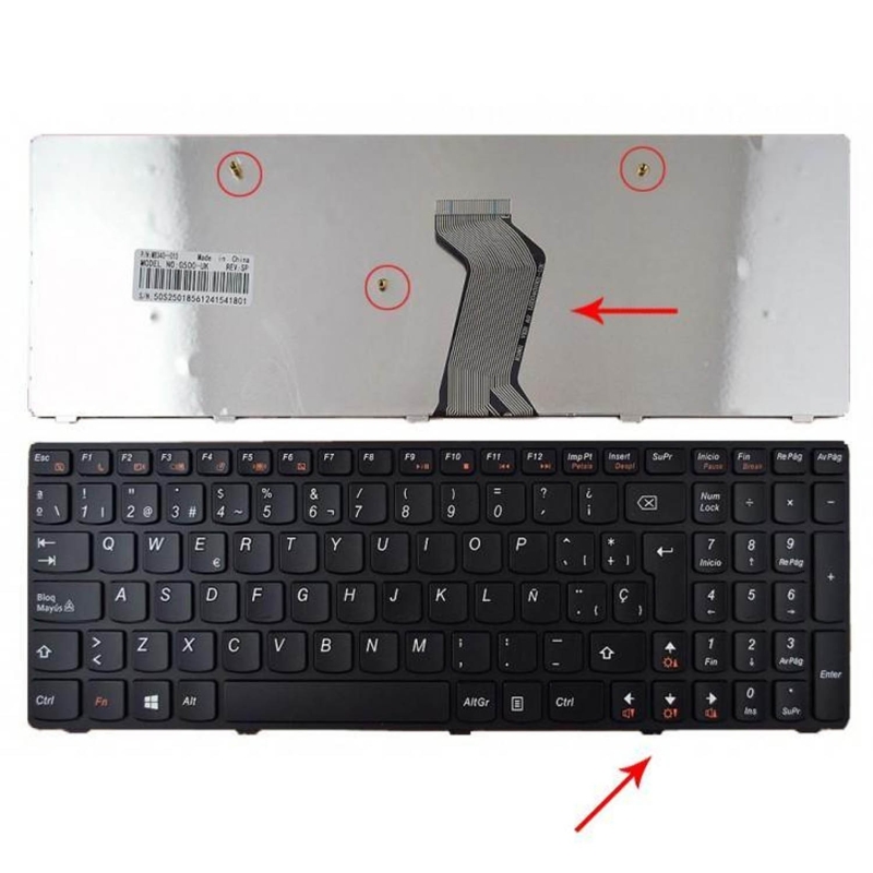 TECLADO PARA PORTÁTIL LENOVO  25211053