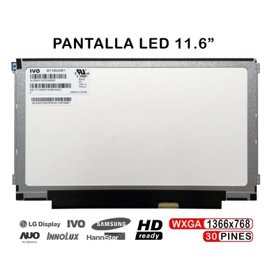 PANTALLA LED DE 11.6" PARA PORTÁTIL M116NWR1 M116NWR1 R7