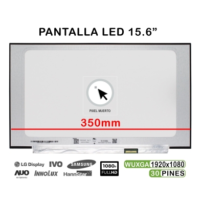 Schermo LED 15.6" per laptop N156HCA-EN1 - N156HCA-EAA REV.C1
