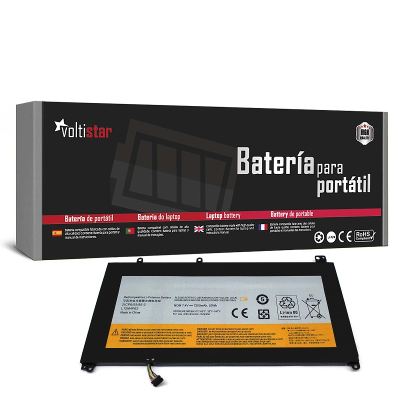 BATERÍA PARA PORTÁTIL LENOVO IDEAPAD U430 U530 U530-20289 TÁCTIL L12M4P62 L12L4P62