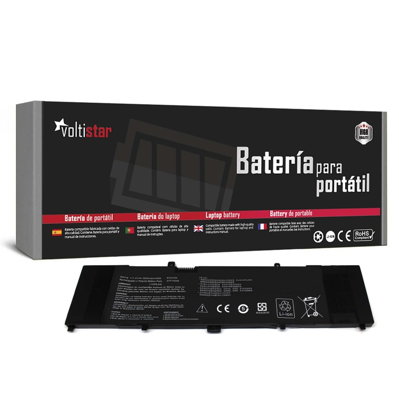 BATERÍA PARA PORTÁTIL ASUS ZENBOOK UX310UA UX310UQ UX410UA UX410UQ B31N1535