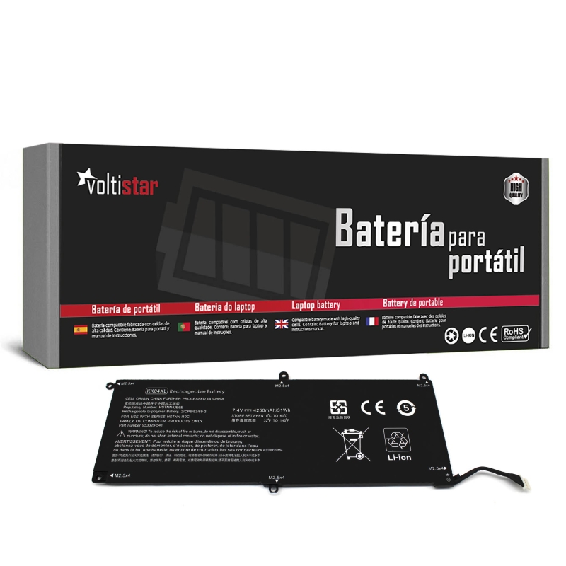 Acquista Batteria per laptop HP Pro X2 612 G1 | 753703-005 - KK04XL