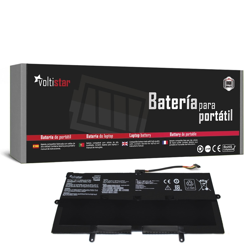 BATERIA PARA PORTÁTIL ASUS CHROMEBOOK FLIP C302CA-0041A6Y30 C302CA-GU005 C21N1613