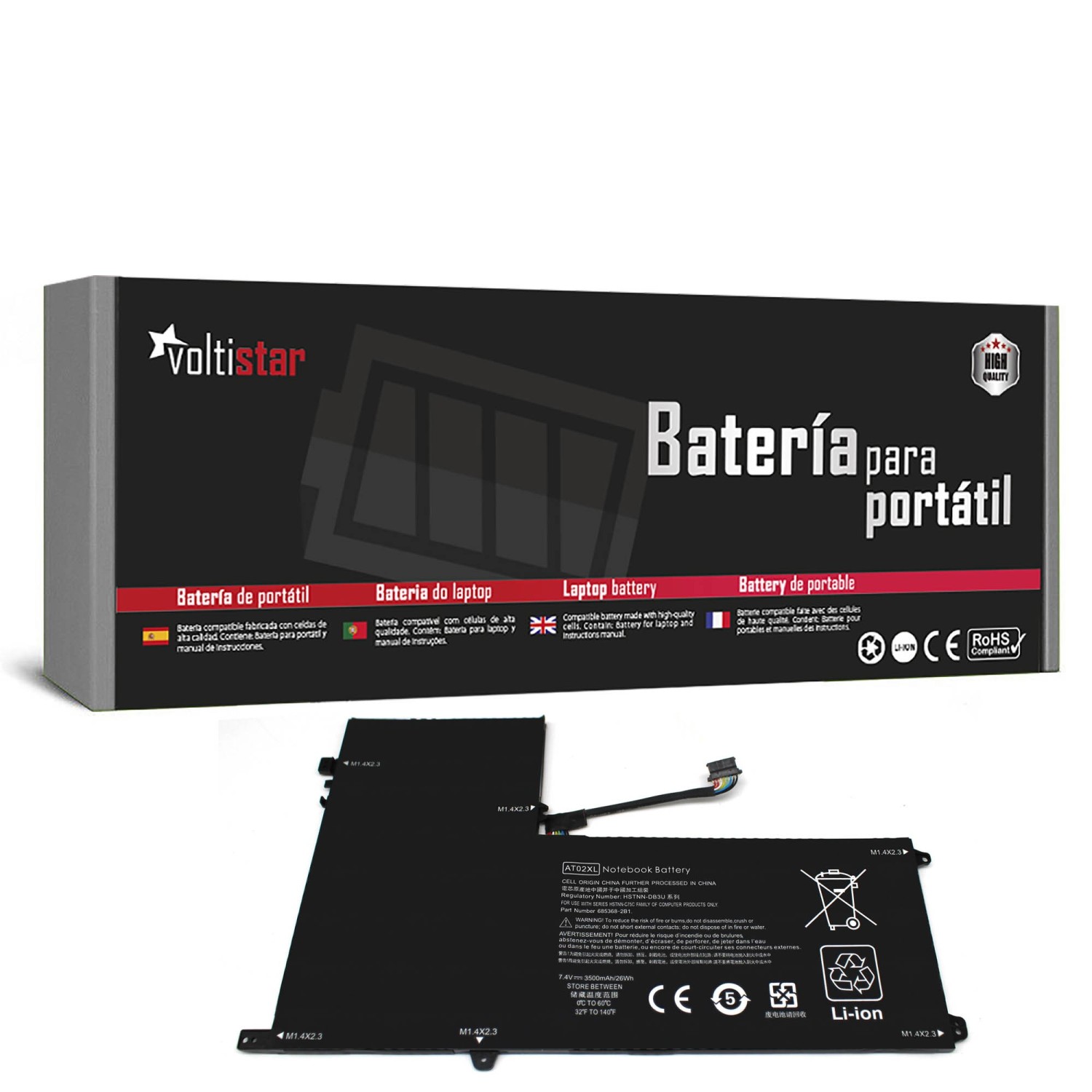 BATERIA PARA TABLET HP ELITEPAD 900 G1 AT02XL HSTNN-C75C HSTNN-IB3U
