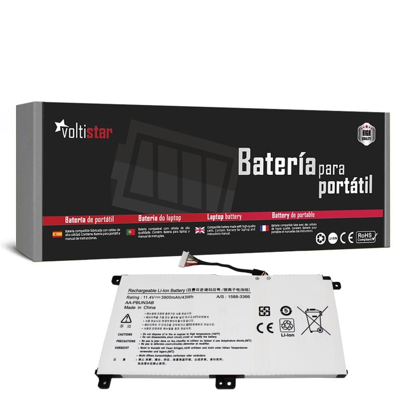 BATERIA PARA PORTÁTIL SAMSUNG NP800G5M NP530E5M 500R5M AA-PBUN3AB AA-PBUN3QB