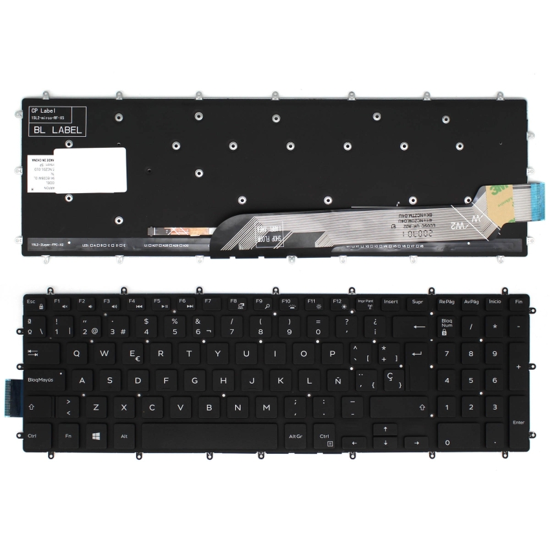 TECLADO PARA PORTATIL DELL LATITUDE 15-7566 15-7567