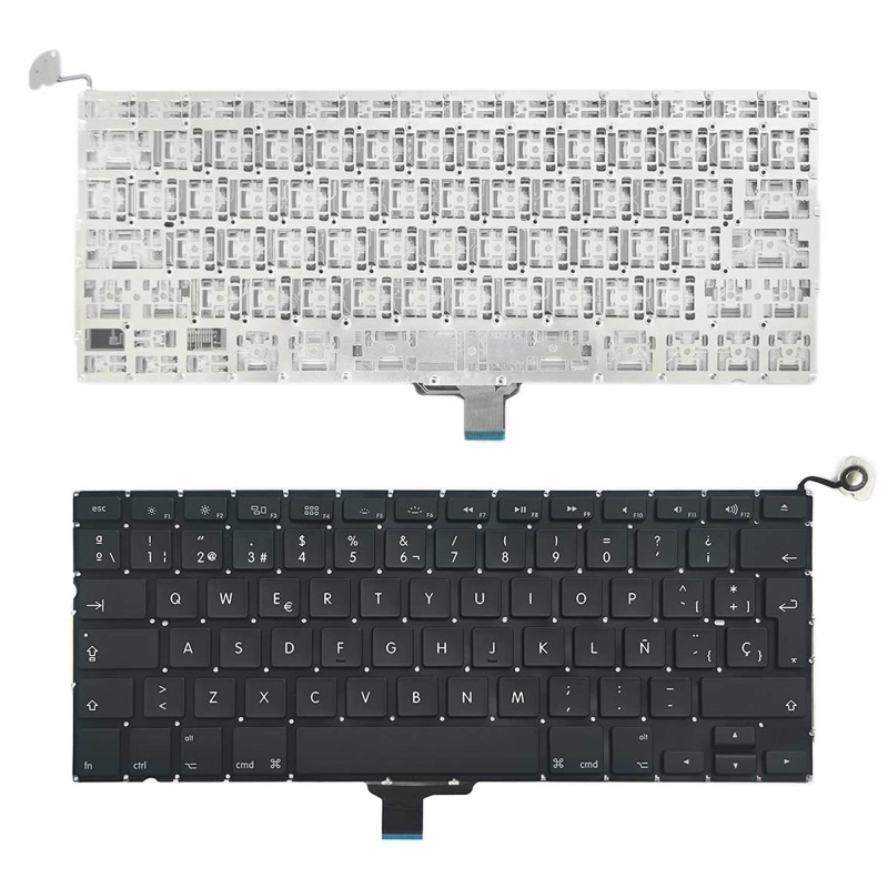 TECLADO PARA APPLE TECLADO PARA PORTÁTIL APPLE MACBOOK PRO 13" A1278 MB467 MB467 MC374PRO UNICUERPO A1278 MB 467