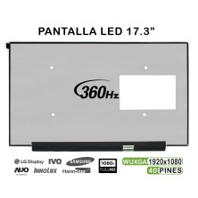 PANTALLA LED DE 17.3" PARA PORTÁTIL NE173FHM-NZ6 V8.0 360HZ FHD 40 PINES