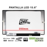 ECRÃ LED DE 15.6" PARA PORTATIL NE156FHM-NZ1 V8.0 240HZ FHD 40 PINES