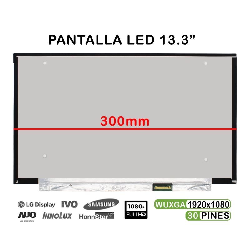 ECRÃ LED DE 13.3" PARA PORTATIL HP PROBOOK 430 G6 NT133WHM-N45