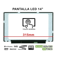 ECRÃ LED TÁTIL DE 14" PARA PORTATIL B140HAK03.2 40 PINES