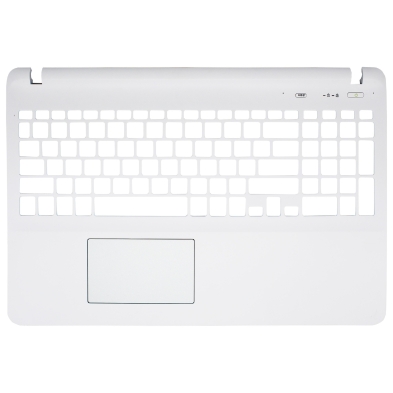 CARCASA SUPERIOR TECLADO PARA PORTÁTIL SONY VAIO SVF152 SVF152C29M SERIES BLANCO INTRO PEQUEÑO