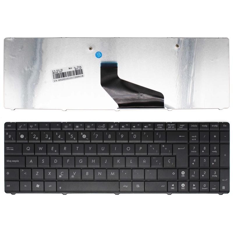 TECLADO PORTÁTIL ASUS K53TA SERIES V118502AK1 PK130J22A14