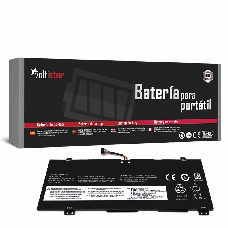 BATERÍA PARA PORTÁTIL LENOVO IDEAPAD C340-14Ai L18C4PF3 L18M4PF3 L18M4PF4 L18C4PF4