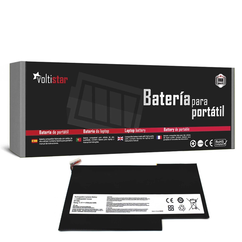 BATERIA PARA PORTÁTIL MSI GS63 GS63VR GS73 GS73VR MS-16 BTY-M6J