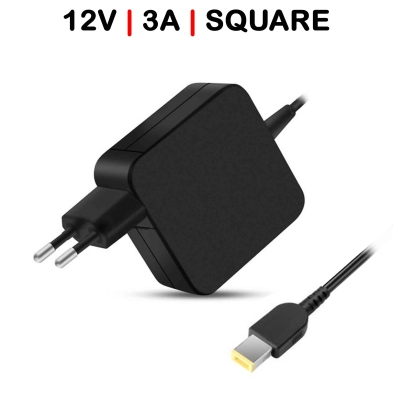 CARGADOR PARA TABLET LENOVO 12V 3A CONECTOR SQUARE