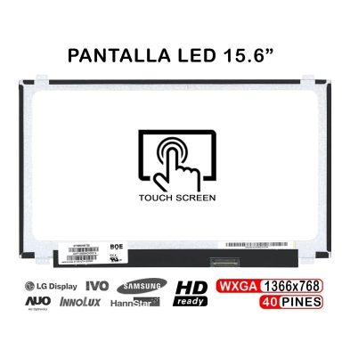 PANTALLA TÁCTIL PARA PORTÁTIL LTN156AT40 15.6" 40 PINES