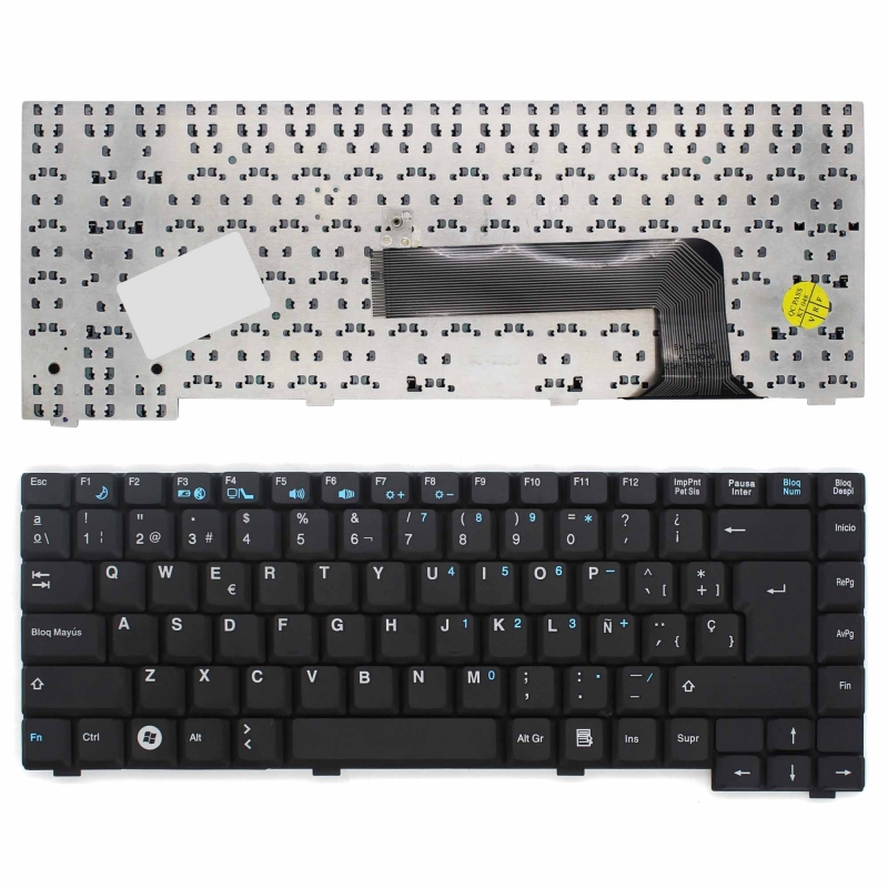 TECLADO PARA PORTATIL FUJITSU AMILO PI1505 PA1510 PI2510 PI1537 MP-02686003347F