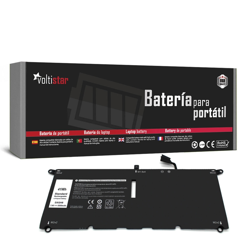 BATERIA PARA PORTATIL DELL XPS 13 9370 9380 INSPIRON 13 5390 7390 7391 G8VCF DXGH8 H754V