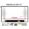 PANTALLA LED DE 14" PARA PORTÁTIL NV140FHM-N63 V8.1 FHD 30 PINES