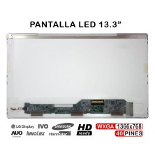 PANTALLA LED DE 13.3" PARA PORTÁTIL LP133WH1-TLB1 B133XW04 V.0 LTN133AT17 N133BGE-EAA N133BGE-EAB N133BGE-EAB REV.C1 N133BGE-EB1