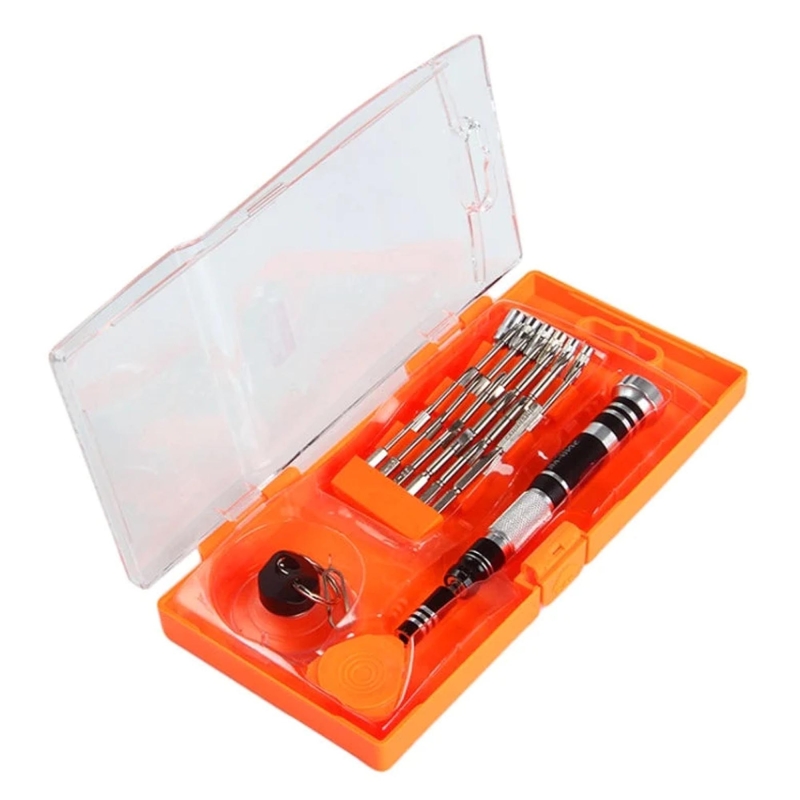 SET CHAVE DE FENDA PROFISSIONAL 24 PONTAS + KIT FERRAMENTAS JM-8142