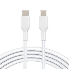 Cavo USB-C con ricarica rapida 87W 1,80m Bianco