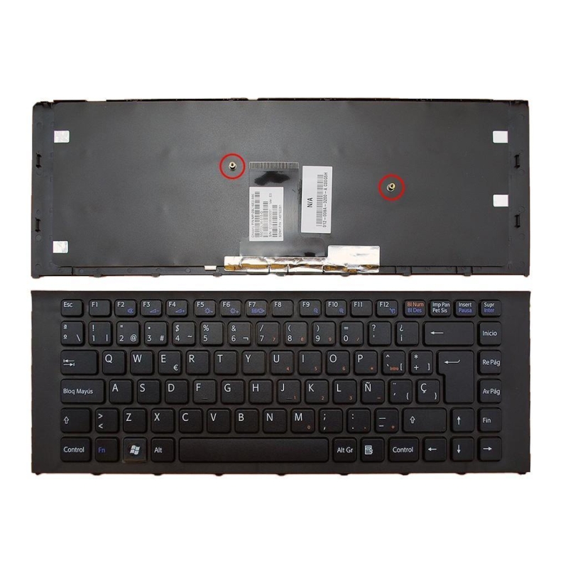 TECLADO PARA PORTATIL SONY VPC-EA NEGRO