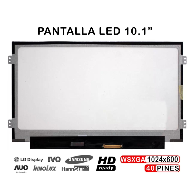 ECRÃ LED DE 10.1" PARA PORTATIL SAMSUNG LTN101NT05-A01