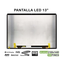 PANTALLA LED DE 13" PARA PORTÁTIL TV130WTM-NH0 2160X1440 30 PINES CON CRISTAL