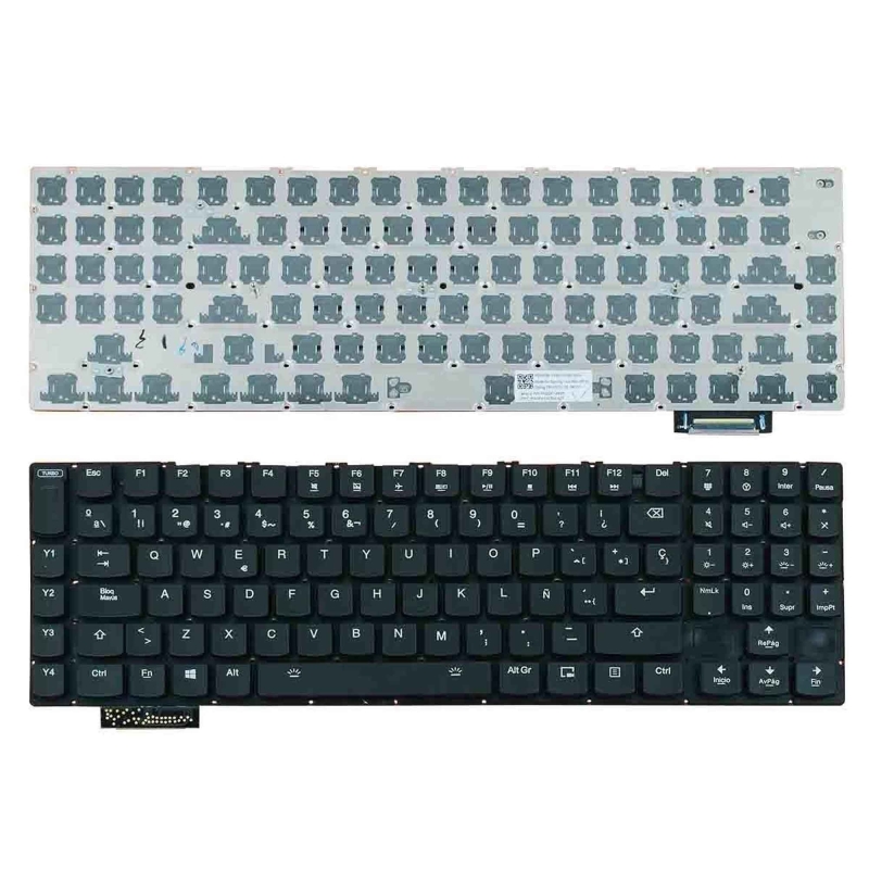 TECLADO GAMING BACKLIT PARA PORTATIL LENOVO IDEAPAD Y900-17ISK Y910-17ISK Y920-17IKB PRETO SIN ESTRUTURA