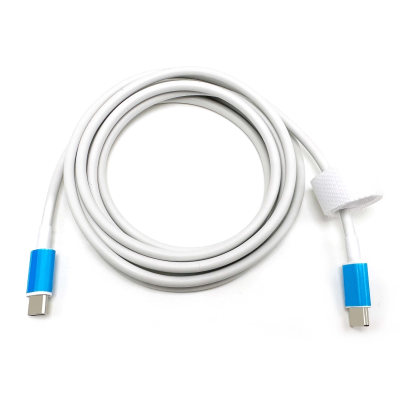 Cavo USB-C con ricarica rapida 87W 1,80m Bianco