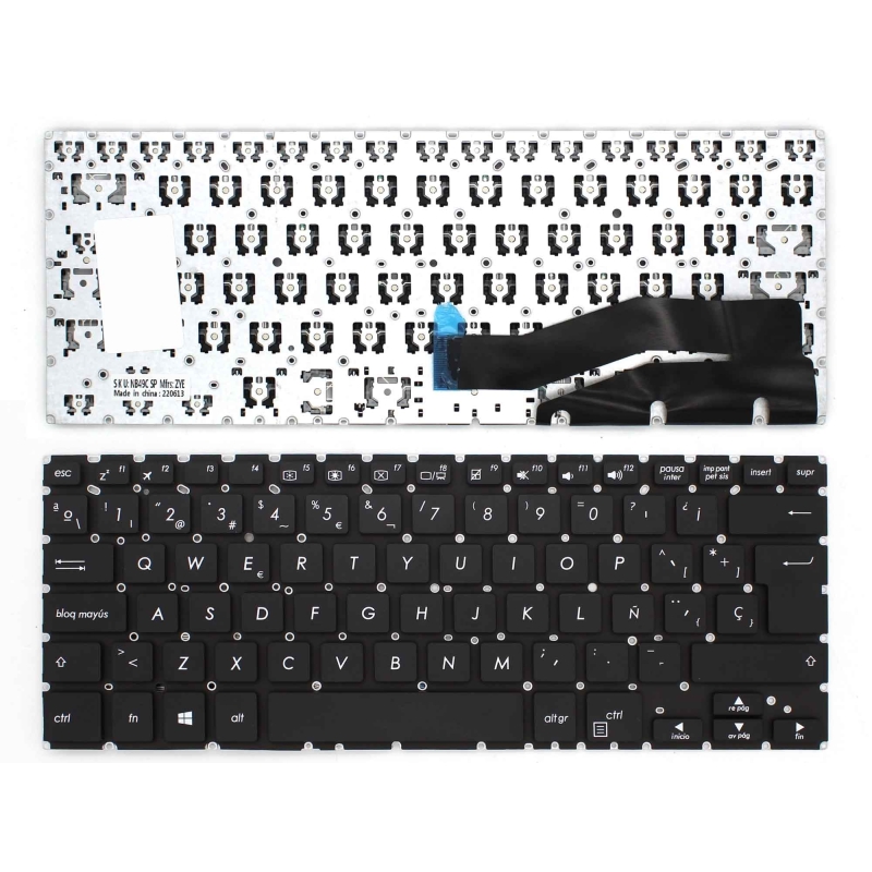 Acquista la tastiera portatile Asus VivoBook Flip 14 TP410 nera