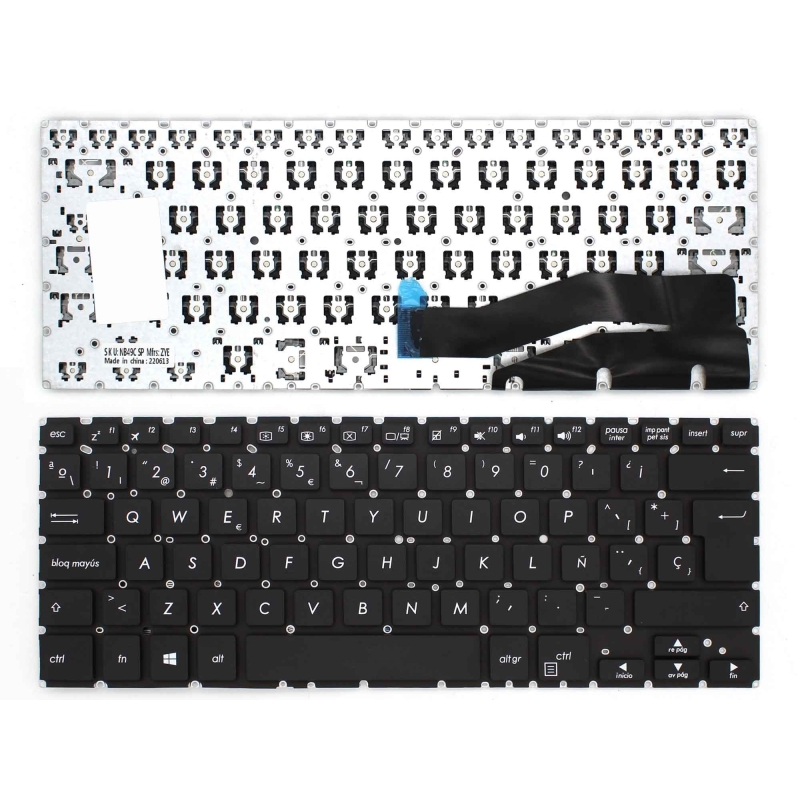 TECLADO PARA PORTATIL ASUS VIVOBOOK FLIP 14 TP410 TP410U TP410UA TP410UF TP410UR TP401