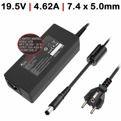 Caricabatterie per laptop Dell Latitude D630 | 19,5 V 4,62 A 90"