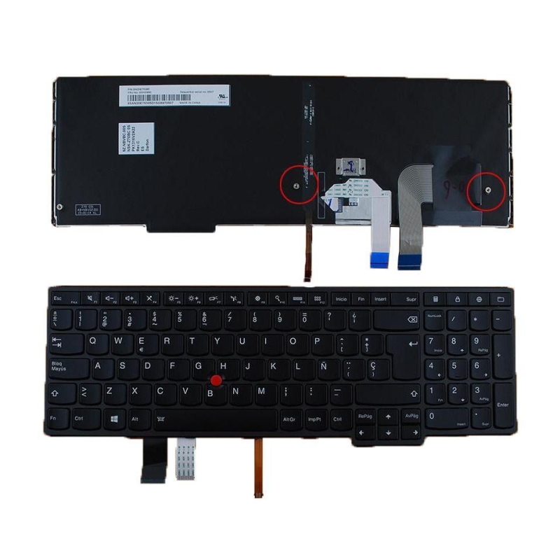 TECLADO PARA PORTATIL LENOVO X200, 42T3732, 42T3765, 27L00Y, MP-07B86LA, MP-90LA