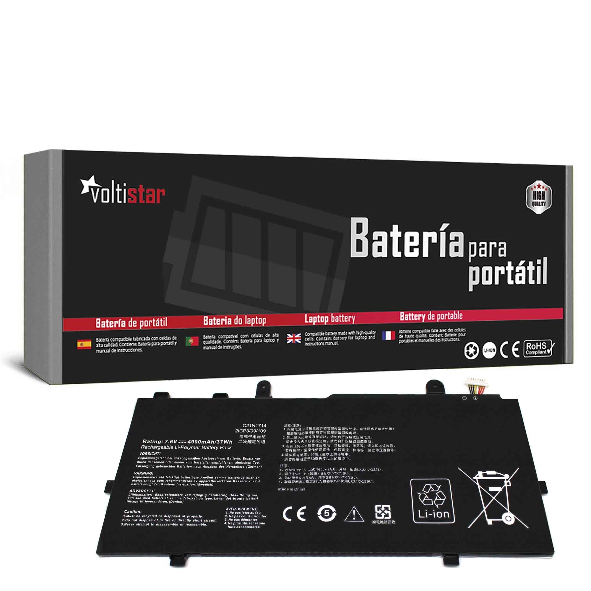 Bateria para Portátil ASUS VIVOBOOK FLIP TP401N TP401NA C21N1714