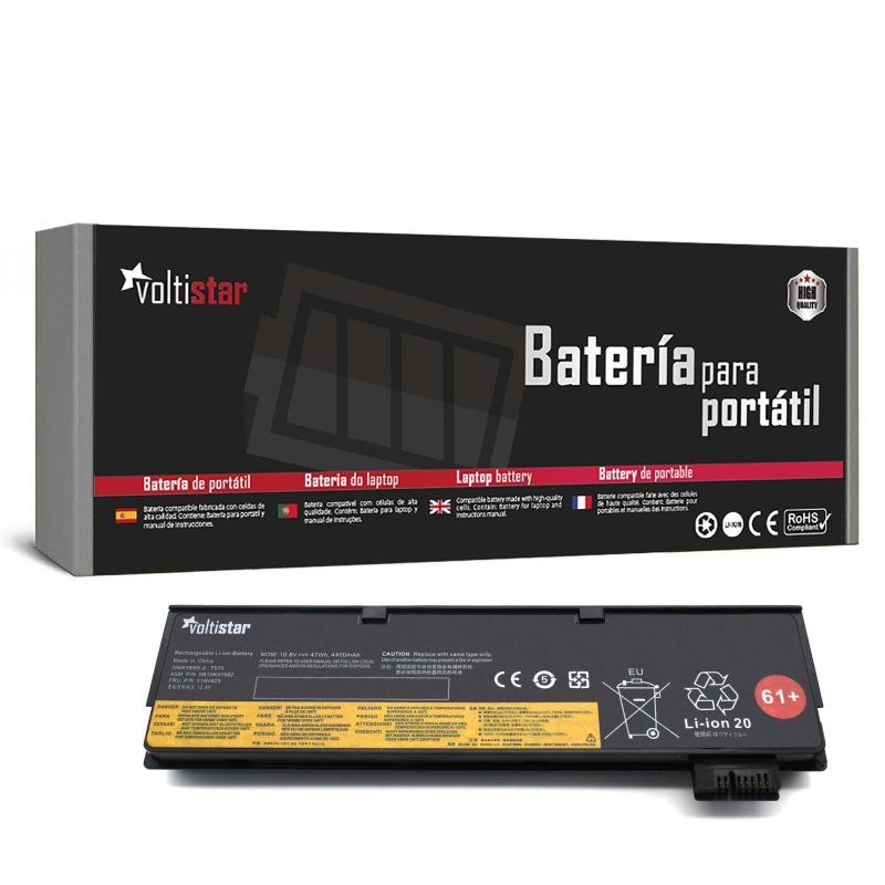 BATERIA PARA PORTATIL LENOVO THINKPAD T470 T480 T570 T580 01AV425 01AV426