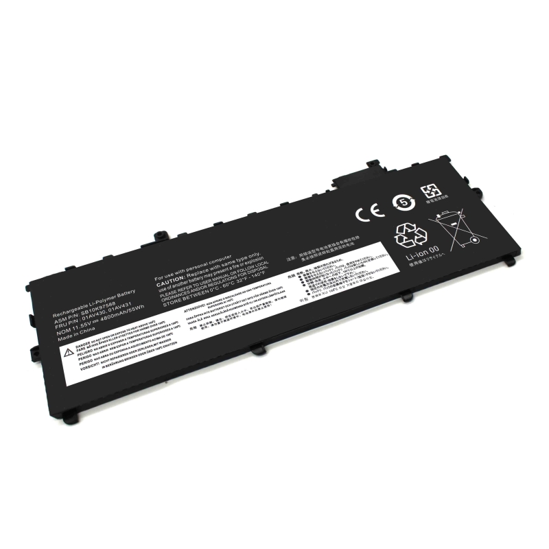 BATERÍA PARA PORTÁTIL LENOVO THINKPAD X1 CARBON 5TH GEN 2017 6TH GEN 2018 01AV430 01AV494